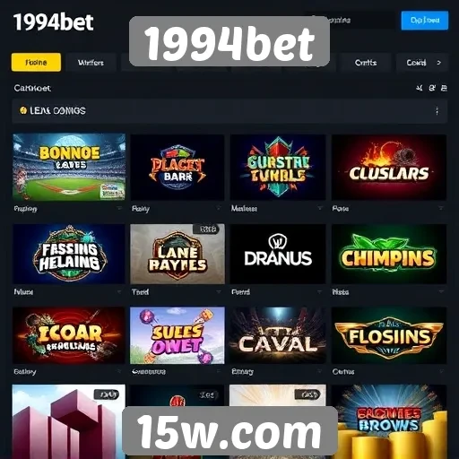 Jogos disponíveis no site 1994bet